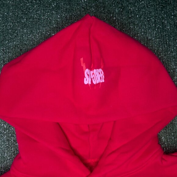 Spider Worldwide Tracksuit Red 555 Size Large - Picture 4 of 8